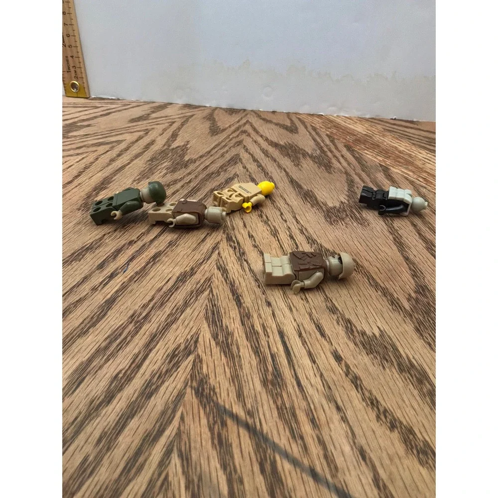 Military Kids Greenbrier International Minifigure Lot 5pc Multicolor